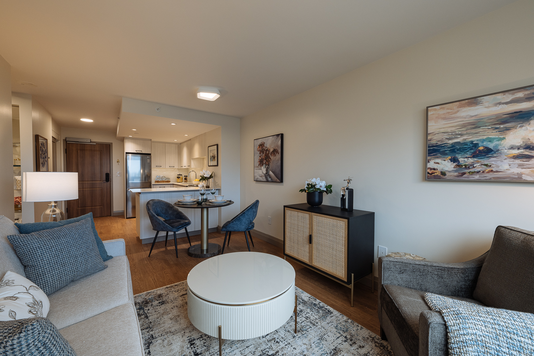 Sunflower Model Suite Living Room