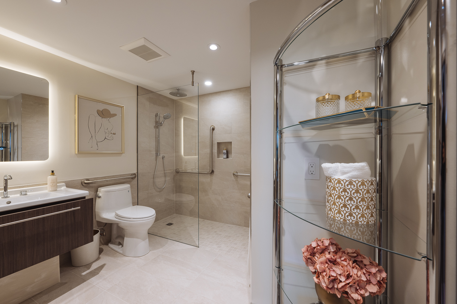 Sunflower Model Suite Bathroom