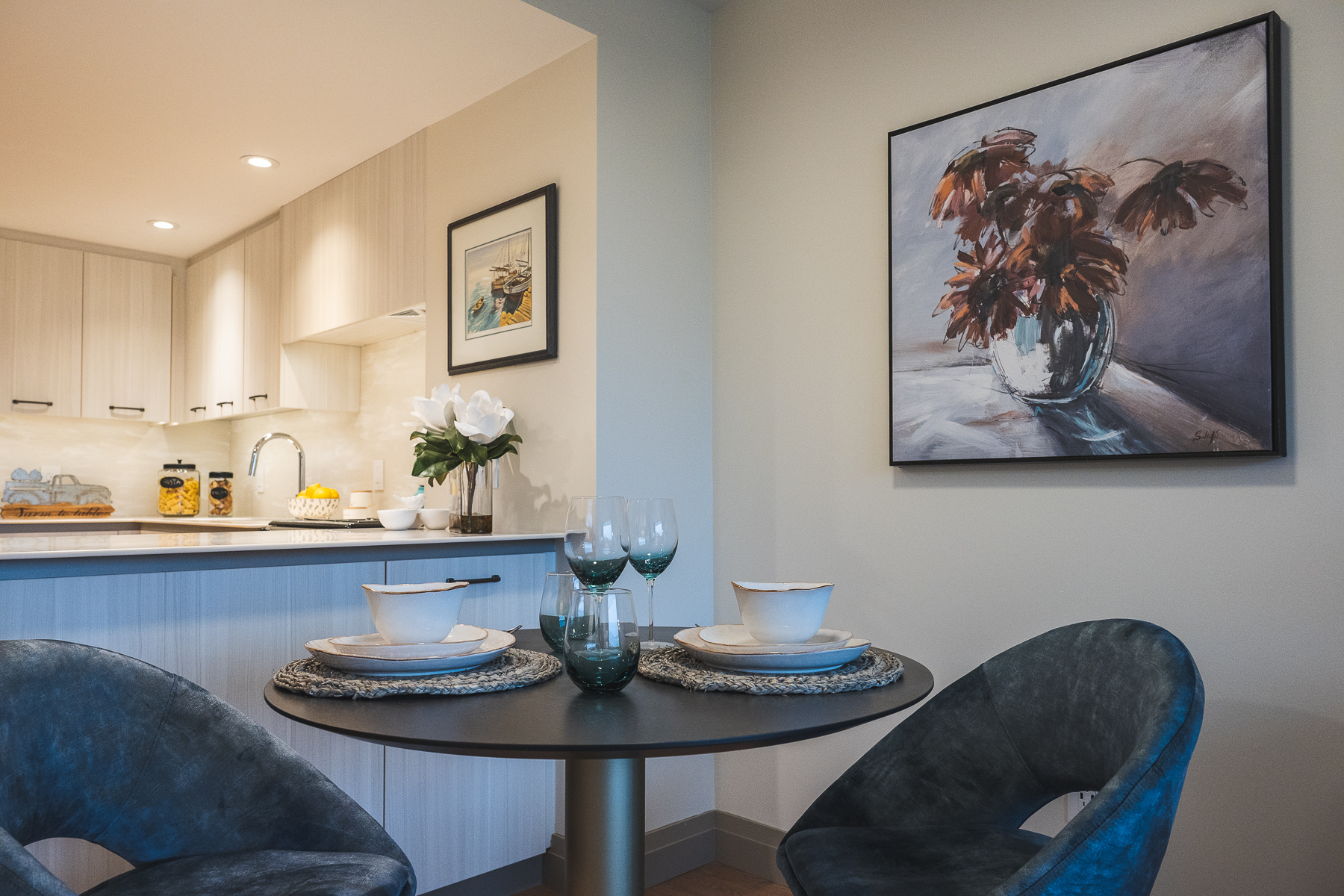 Sunflower Model Suite Kitchen